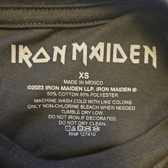 Iron Maiden No Prayer On The Road Tour metal rock Official Tank Top L NWT - Picture 7 of 7